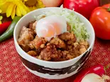 【人気No.1】温玉あご出汁唐揚げ丼（贅沢極み唐揚げ あご家）