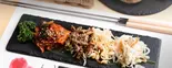 ナムル、キムチの盛り合わせ（焼肉 御華）