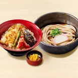【満腹久セット】ぶっかけうどん・鱚天丼（久兵衛屋 南与野店）