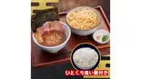 【特製】濃厚魚介つけ麵(追い飯セット)（つけ麵とまぜそばの店【米粉入り麺 穂の香】 大宮桜木町店）