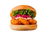 ガーリックシュリンプバーガー(フレッシュネスバーガー ベイサイドプレイス博多店)