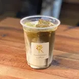 アイスほうじ茶ラテ（kashinoki coffee）