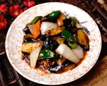 麻婆茄子（天津家庭料理 一味一厨）