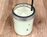アイスほうじ茶ミルクティー (アイス) Roasted GreenTea Latte (Iced)(Cafe Yellow)