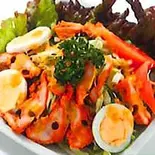 【04】チキンサラダ/Chicken Salad（インドネパール料理マンディーブ）