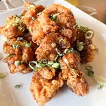 ハーフカルビチキン Galbi chicken 갈비치킨(반마리)(韓国チキン専門店 NanDak)