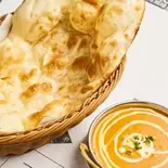 【人気No.1】ナンカレーセット/Naan Set（タンドゥール杉田）
