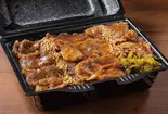 網焼き牛カルビ＆国産ポーク焼肉弁当 ダブル（焼肉ライク 船橋ららぽーと前店）