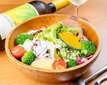 季節野菜のサラダ(自家製フレンチドレッシング)(サンクスギビングデイ)