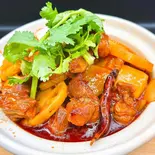 【北京紅燜羊肉飯】北京のラムの角煮飯（薬膳しゃぶしゃぶ 小尾羊 銀座店）