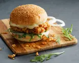 (激辛)スパイシーチキンバーガー（丸ごとフライドチキン 専門店池袋店）