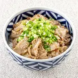 ねぎ塩豚丼（肉汁うどん 麦とろ 柳）