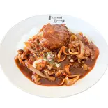 特製ハヤシライス特製ハンバーグのせ【150g】（【menu限定価格商品あり】カリーWEST百名店2020 いずみバーグ 御幣島店）