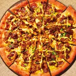 バーベキューねぎマヨ（ピザ・サントロペ成田店）