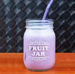 ブルーベリーラッシー Blueberry Lassi（インドネパール料理 8848カレー屋）