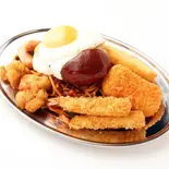 ほぼ全部乗せナポリタン（BAR circus ナポリの宅急便）