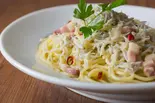 しらすとパンチェッタのペペロンチーノ（Trattoria TAVOLA by To The Herbs たまプラーザ店）