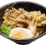 舞茸天温玉ぶっかけうどん（はなまるうどん 越谷レイクタウン店）