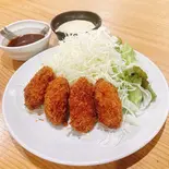【広島産】牡蠣フライ単品(4個)【カツソース・タルタル】（【関西風＆広島風お好み焼き・鉄板焼き】 桜家）