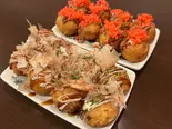 たこ焼き8個＆マウント紅しょうがたこ焼き8個（松ちゃんのたこ焼き屋DX）