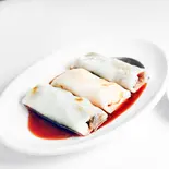 三色腸粉皇(牛肉,叉燒,鮮蝦)/Steamed rice rolls combo ( beef, Cha-siu, shrimp)/蒸しチョンファン盛合せ(香港飲茶点心厨房)