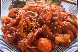 ツクミ炒め（韓国料理 将軍）
