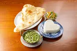チキンほうれん草カレーセット[Chicken Spinach Curry Set]（INDIAN NEPALI RESTAURANT SITAL）
