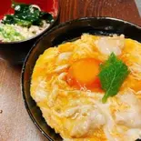 上親子丼とミニ蕎麦（親子丼専門店 たま家）