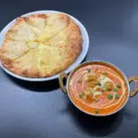 キーマカリーチーズナンセット/ Keema curry cheese Nan set(【スパイス王国インドで長年修行したシェフのこだわり料理】Himalayan Spice and Masala Mart)