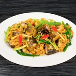 LUON  XAO SA OTうなぎとレモングラスと唐辛子の炒め物（Xin Chao Viet Nam Ikebukuro）