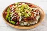 (お肉増量)アボカドジャークチキンオーバーライス（【ごはん特盛まで無料】MEXジャークチキンオーバーライス 弘明寺店）