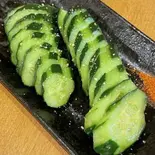 キュウリの一本漬け Whole Pickled Cucumber（串揚げあげあげ中井店）