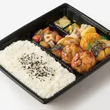 幕の内弁当(豆腐ハンバーグと野菜の照りだれ)（ほっともっと 箱崎1丁目店）