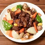 牛肉と野菜のオイスターソース炒め（味中味）