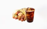 【イタリア】チーズトマト煎餅 & Ice Coffee(M)(林氏煎餅【二号店】)