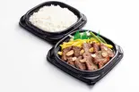 牛カットステーキ弁当（宮本むなし 地下鉄東三国駅前店）