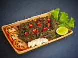 ヤギレバーのサラダ/ဆိတ်လဖက်ထောင်း（SHWE KA TAW ASIAN RESTAURANT）