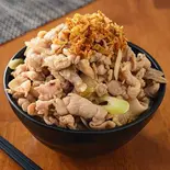 オニオンガーリック焼き豚丼肉大盛 (お肉400g)（オーシャンダイニング池袋店）
