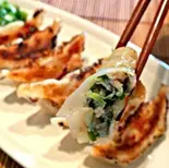 たっぷりねぎ餃子（餃子×スパイス居酒屋 アニーノサカバ）