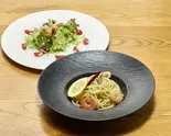 【当店人気No.1!】プリっぷり海老のジェノベーゼ香るもっちり生パスタ+サラダ付(SHELTY CAFE シェルティーカフェ)