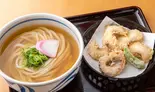 たこ天うどん（京うどんの店 夢吟坊 三宿本店）