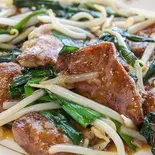 国産牛 ニラレバ炒め(単品)（浜焼き 海鮮 焼肉 明月苑 hamayaki kaisen yakiniku meigetuen）