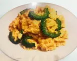 ゴーヤと玉子炒め（聚満園）
