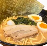 味玉ラーメン Flavored Egg Ramen（横浜家系ラーメン 金安商店 草加店）