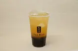 No 20.ナタデココパイナップルジャスミンティー 椰果鳳梨綠/Coconut Jely Pineapple Green Tea（李記 小籠包専門店・タピオカ専門店）