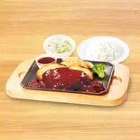 【903】チーズ手ごねハンバーグ300g弁当(ビッグボーイダイニング 早稲田店)