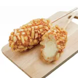 【新メニュー】ポテトチーズハットグ Crispy Potato Cheese Hot Dogs（BASAK CHICKEN 下北沢）