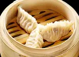 3個入りフカヒレ蒸し餃子(鱼翅蒸饺)（千葉餃子 船橋店）