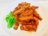 手羽先の醤油煮込み（中国家常菜 祥龍房）