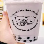 タロタピオカミルクティー TRÀ SỮA KHOAI MÔN(bui tapioca warabi)